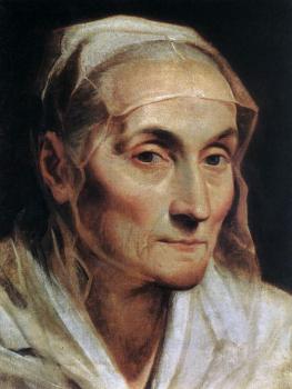 Guido Reni : Portrait of an Old Woman